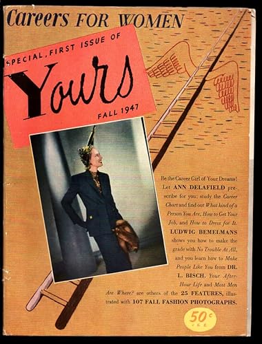 Yours #1 1947-1st issue-Fashions-career-beauty-health-Southern States pedigree-COA included-VG/FN