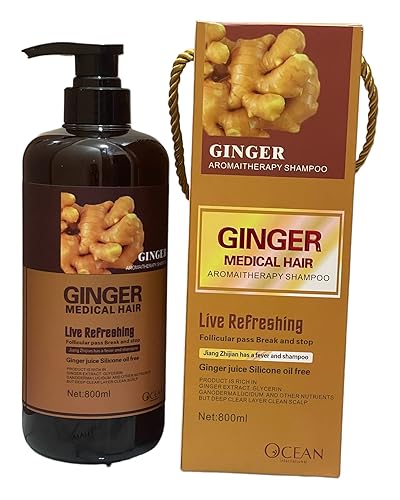 Miniatura 3 de GINGER - Juego de champú y acondicionador médico champú y acondicionador