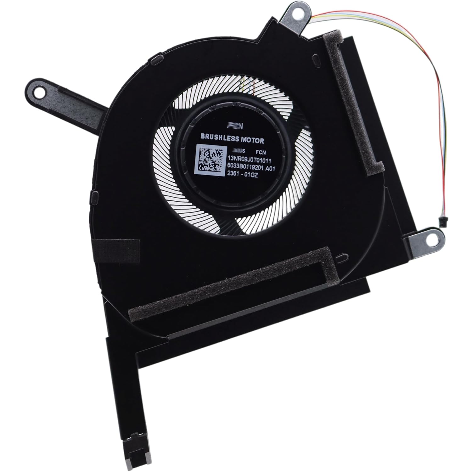 Deal4GO 12V CPU Cooling Fan w/GPU Graphics Fan Replacement for ASUS FX507 FA507 FX707 FA707 FA507RF FA507RC FX507ZM-ES74 FA507NU-DS74
