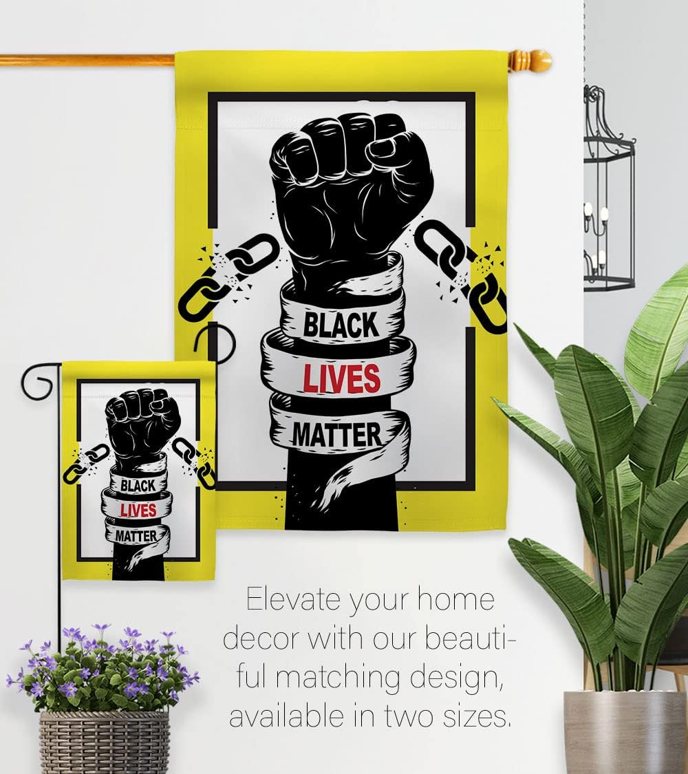 Togther We Rise Patio Decor Banner Wall Art Flag Poles for Outside House Stand Outdoor Decorations Garden Tapestry Yard Signs Black History Month BLM African Americans Heritage Made in USA