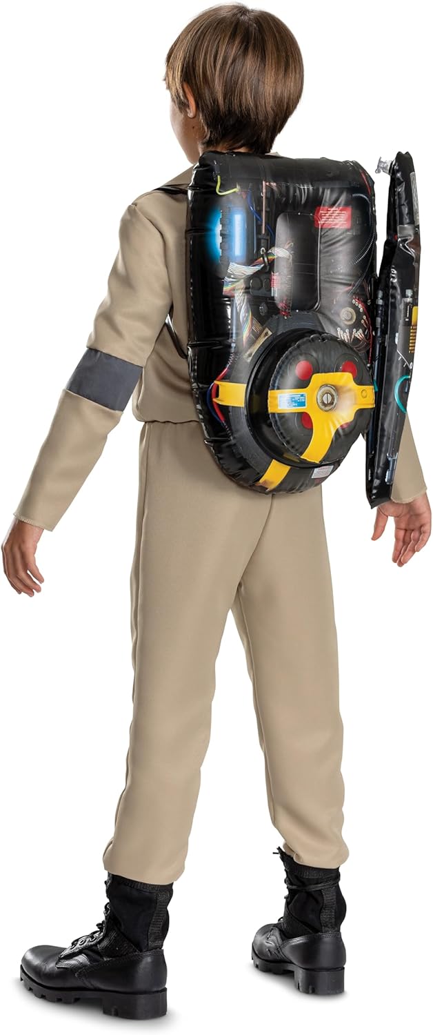 Disguise Ghostbusters Kids Costume, Offiical Ghostbusters Frozen Empire Halloween Costume Jumpsuit, Child Size (7-8)