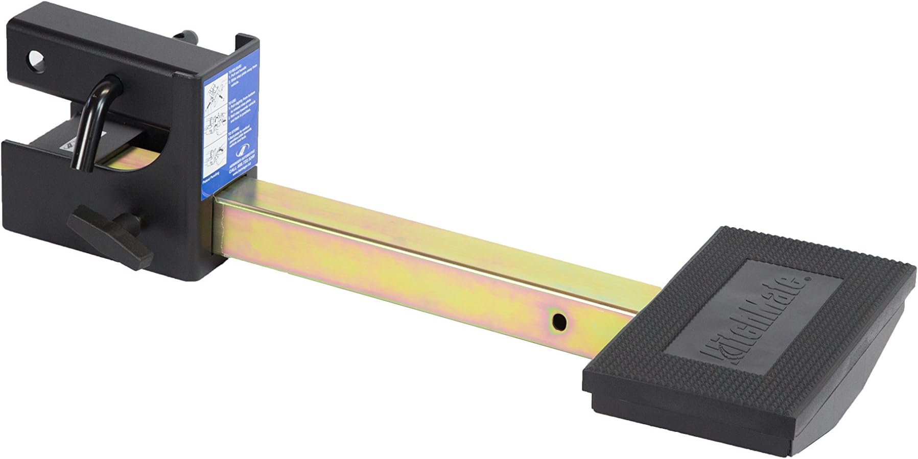 Heininger 4045 HitchMate TruckStep for 2" Receiver,Black,Large