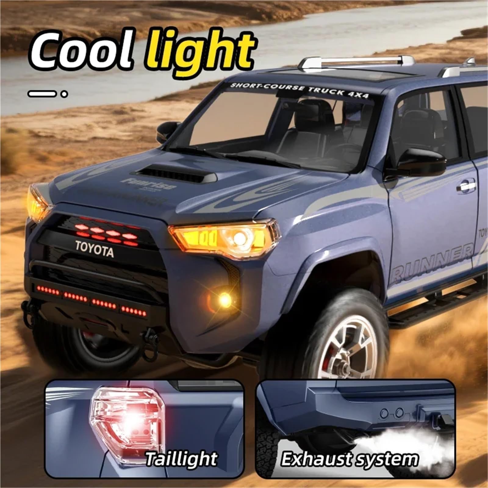 Amazon.co.jp: HG4-209 1/10 RCクローラー トヨタ4Runner