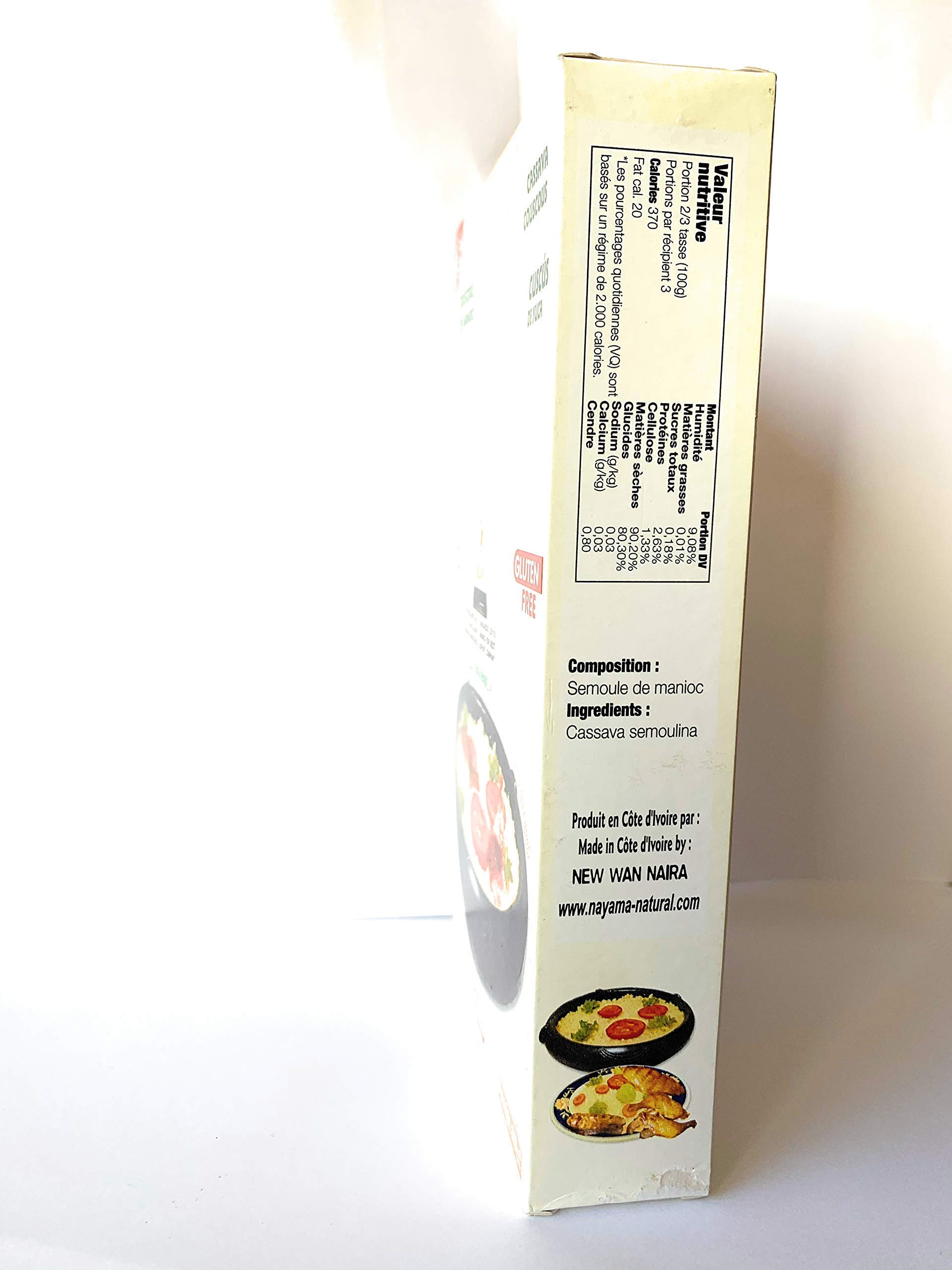 Attieke - Cusco de yuca (500 g)