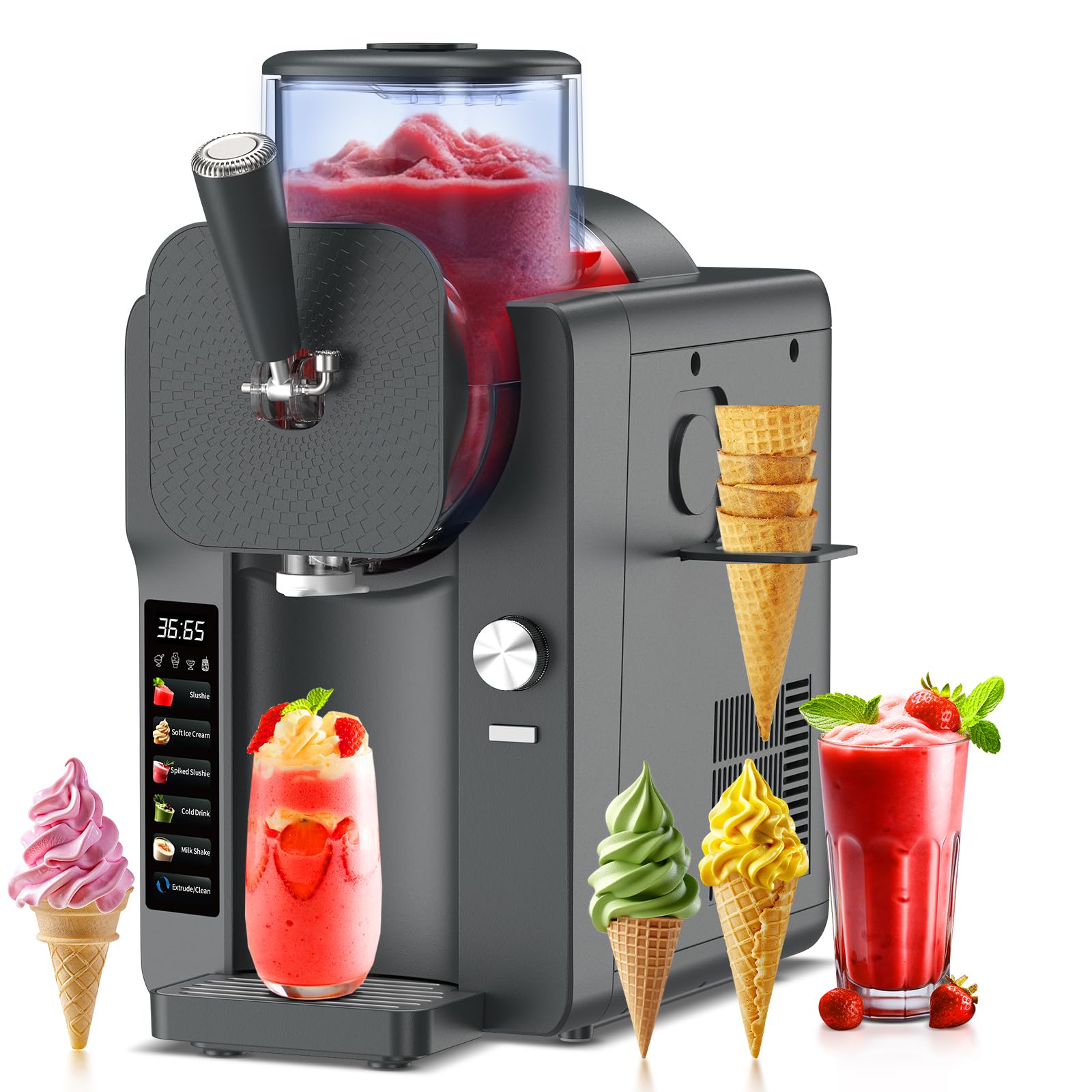 Turephe Ice Cream & Slushie Machine 70 oz