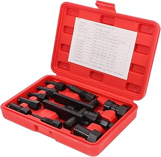 MOLUCKFU 10 Piezas Extractor De Cojinetes para Motocicleta Práctico Extractor De Cojinetes Rojo