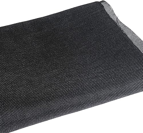 Miniatura 2 de Flushbay Parrilla de tela de lino de una sola capa para altavoces, tela protectora de malla a prueba de polvo, tela estéreo de repuesto para