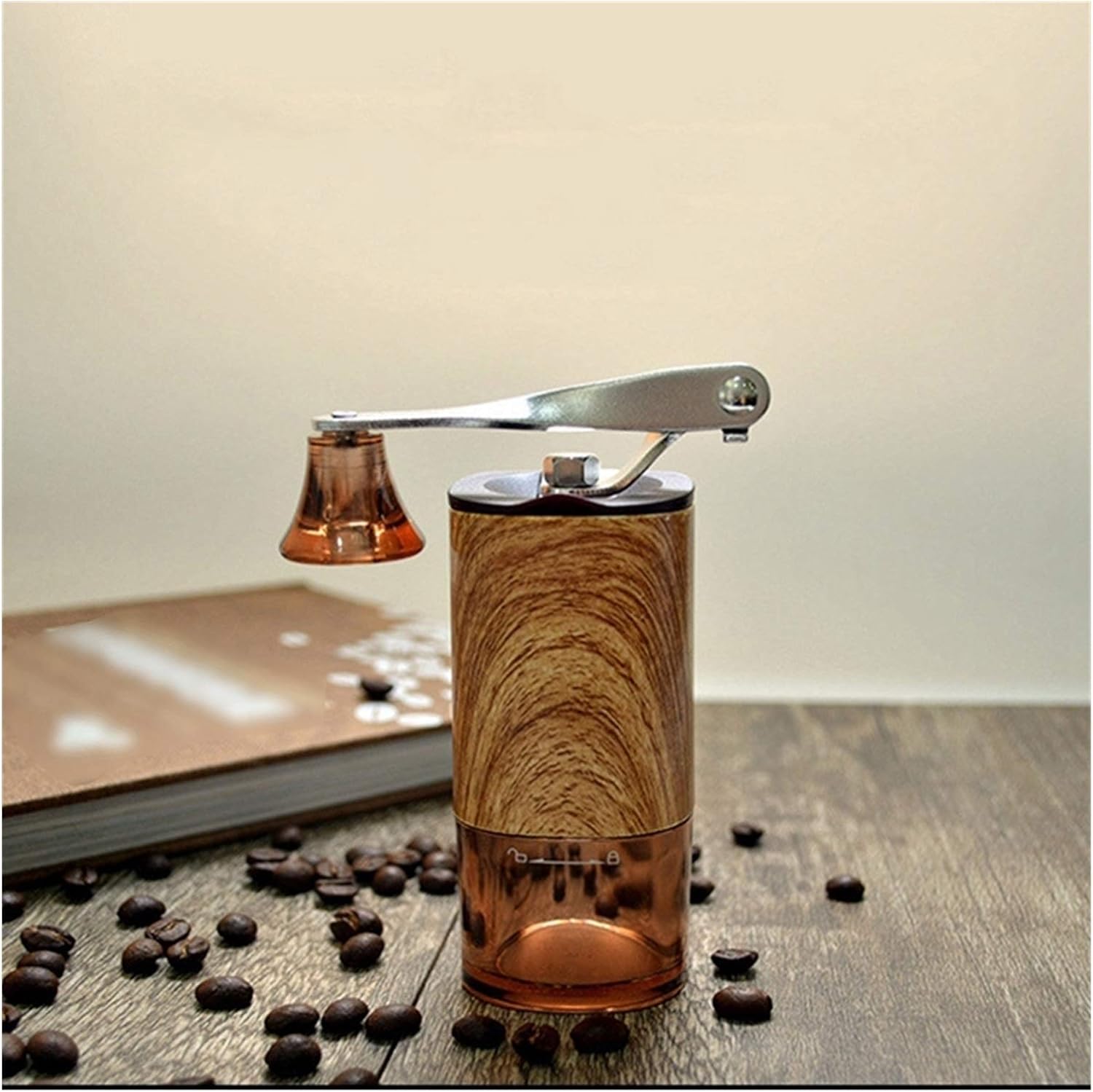 Manual Coffee Grinder Vintage Grain Portable Removable And Washable Household Outdoor