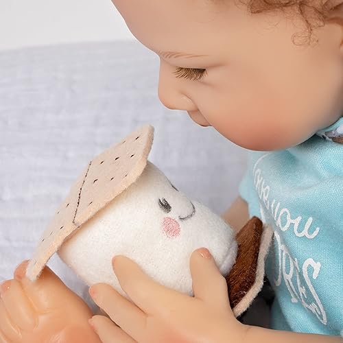 Miniatura 7 de Paradise Galleries Muñeca de coleccionista realista Reborn Michelle Fagan, 20 pulgadas con 7 accesorios, regalo especial de cumpleaños a partir de 3