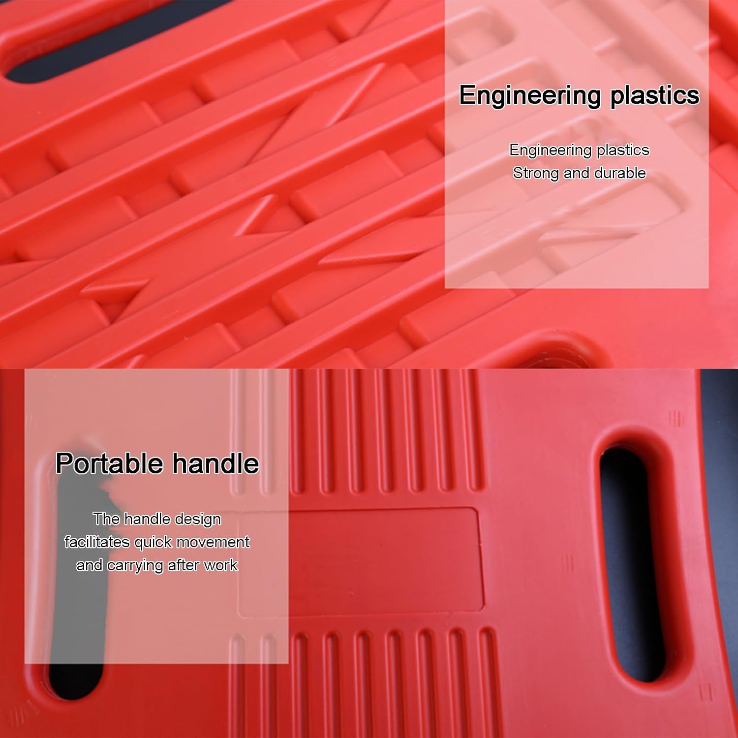 Creepers Automotive, Creeper Seat, Mechanic Stool, Rolling Creeper Garage/Shop Seat, Shop Chair, Garage Shop Roller Seats(Rojo)