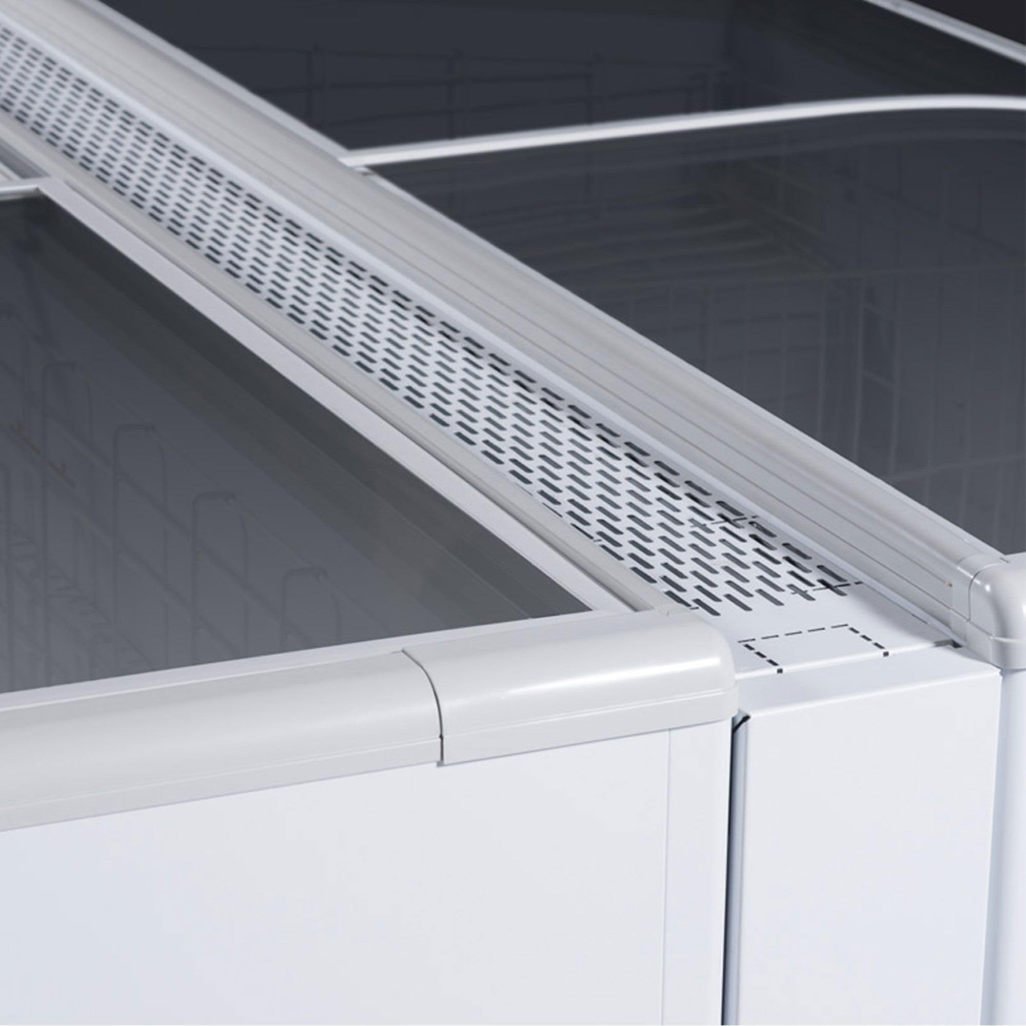 GGM Gastro Verbindungsleiste TII518-C 1000x20x20mm | optimiert Luftzirkulation, verhindert Wärmestau, rostfreier Stahl, langlebig, pflegeleicht, schnelle Montage