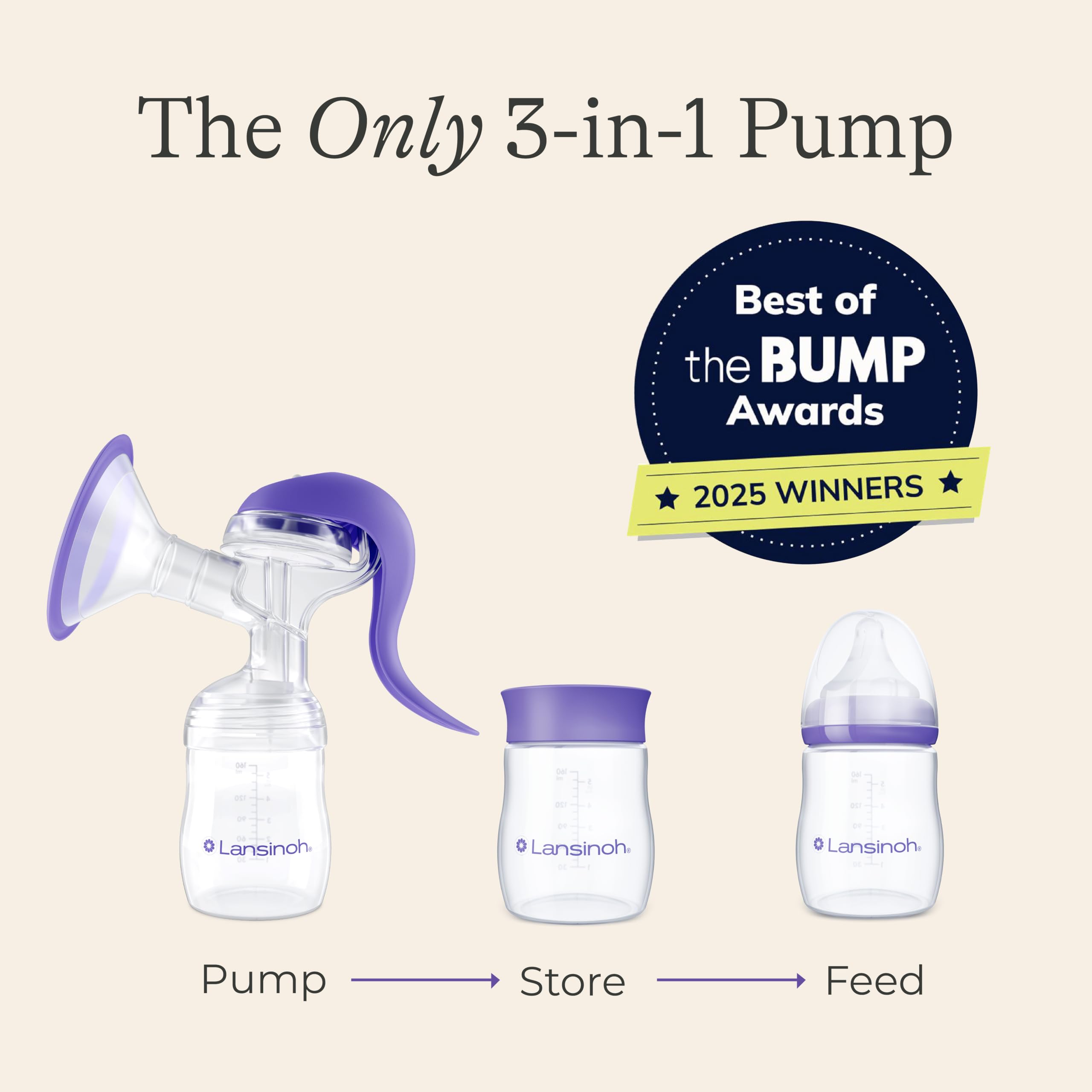 Amazon.co.jp: Lansinoh, Manual Breast Pump, 1 Manual Breast Pump 