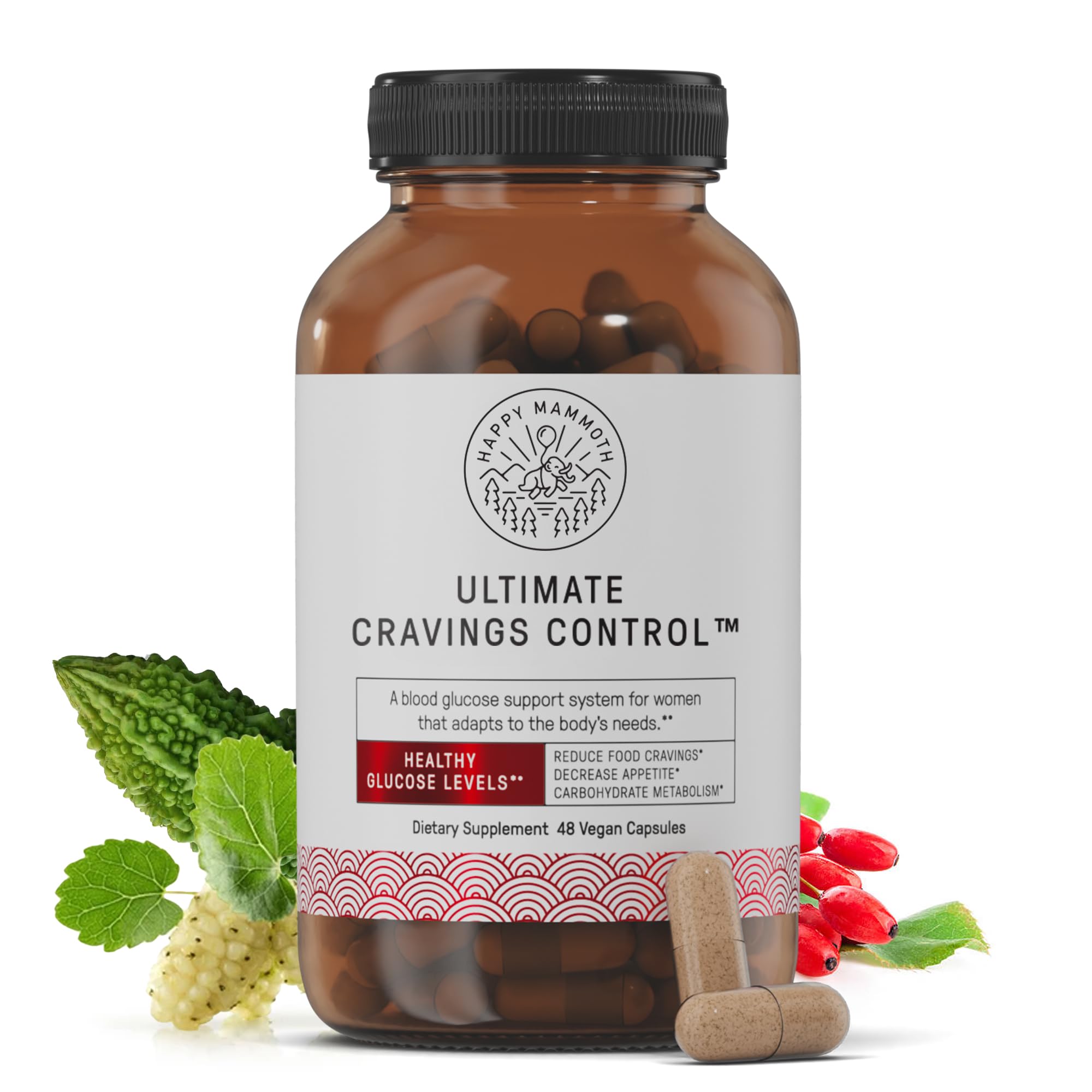 happy mammoth glp-1 Amazon.com: Happy Mammoth Ultimate Cravings Control – Sugar & Carb Cravings  Support, Chromium, Natural Appetite Management & Metabolism Supplement for  Adults, Non-GMO, No Gluten, Dairy, Soy or Sugar, 48 Capsules : Health