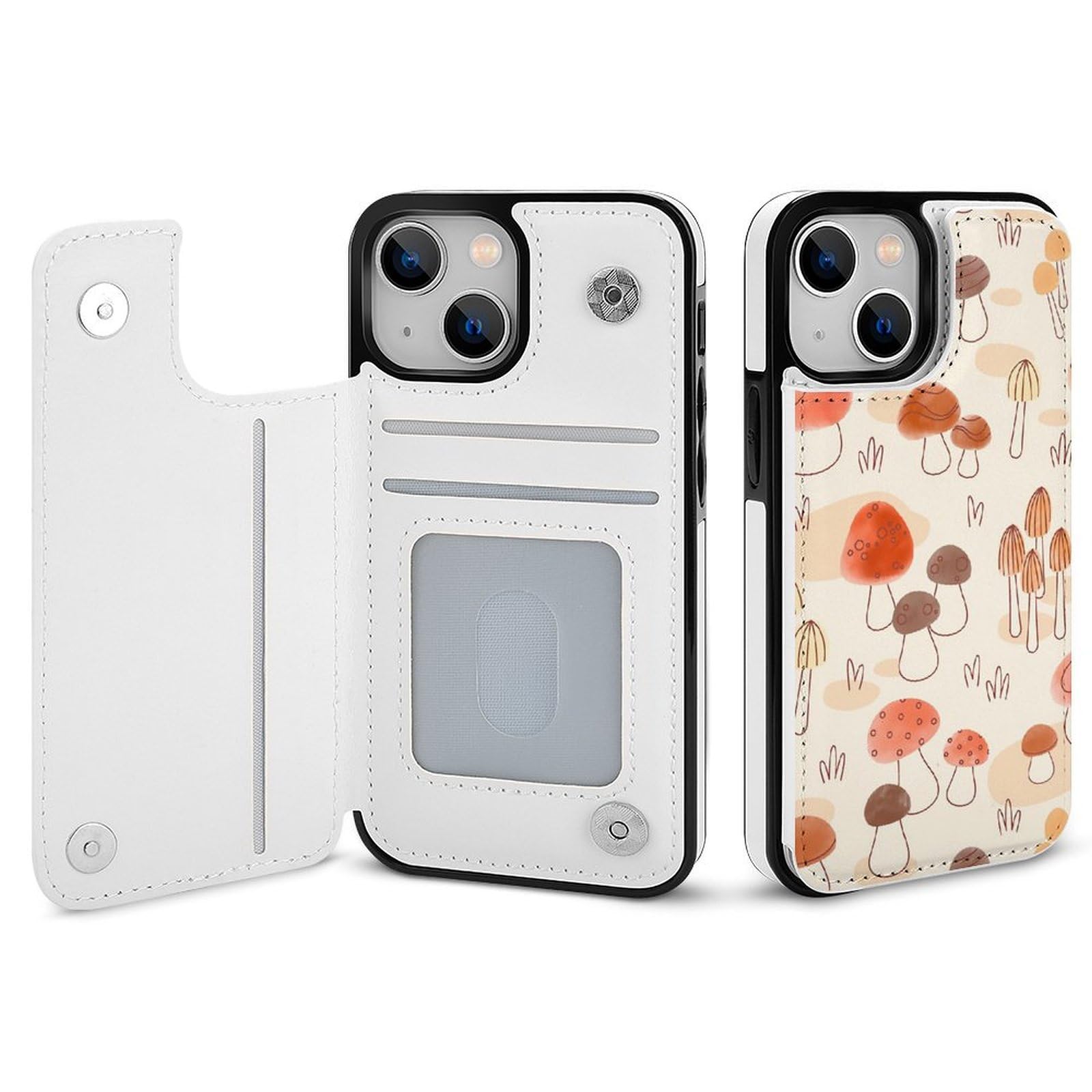 Amazon.co.jp: iPhone XS Maxケース 手帳型 きのこ キノコ しいたけ