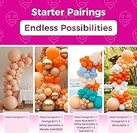 Vista 63 de Bezente Globos de látex verde lima para fiesta, paquete de 100 globos de color verde claro de 12 pulgadas, globos redondos de helio verde fruta