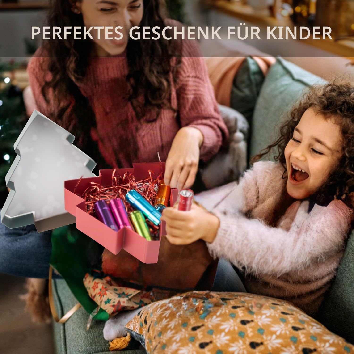 KunHe 6 Stück Mini Taschenlampe Set – Kleine Taschenlampe für Mädchen Jungs Kinder mit 18 AAA Batterien mit Schlüsselband – Ideal als Mitbringsel Party Geschenke Kindergeburtstag Camping Gastgeschenke