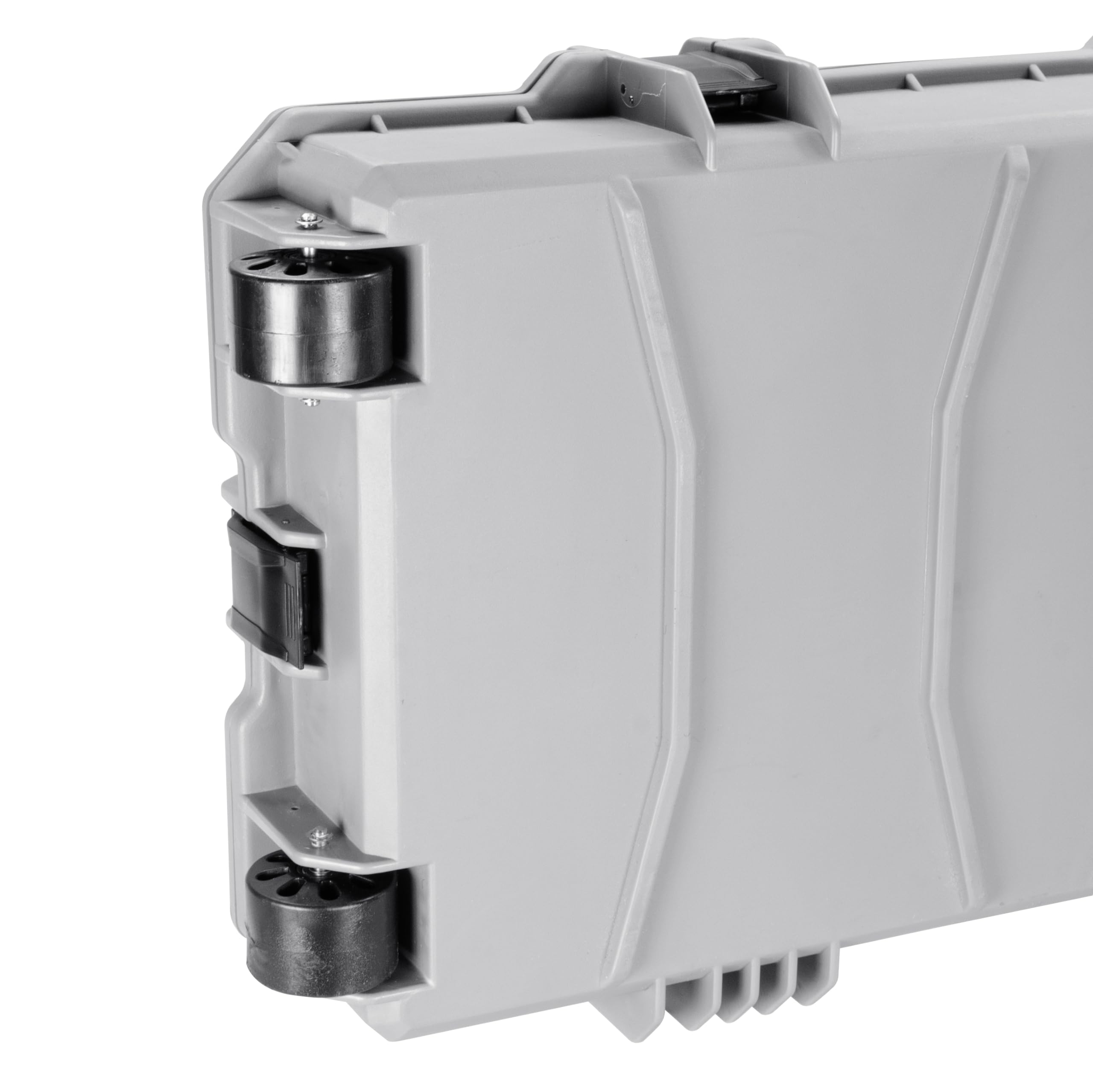 Eylar 54 Inch Intact Series Rolling Hard Rifle Case, Lightweight and Durable Stacker Design with Foam (Gray)