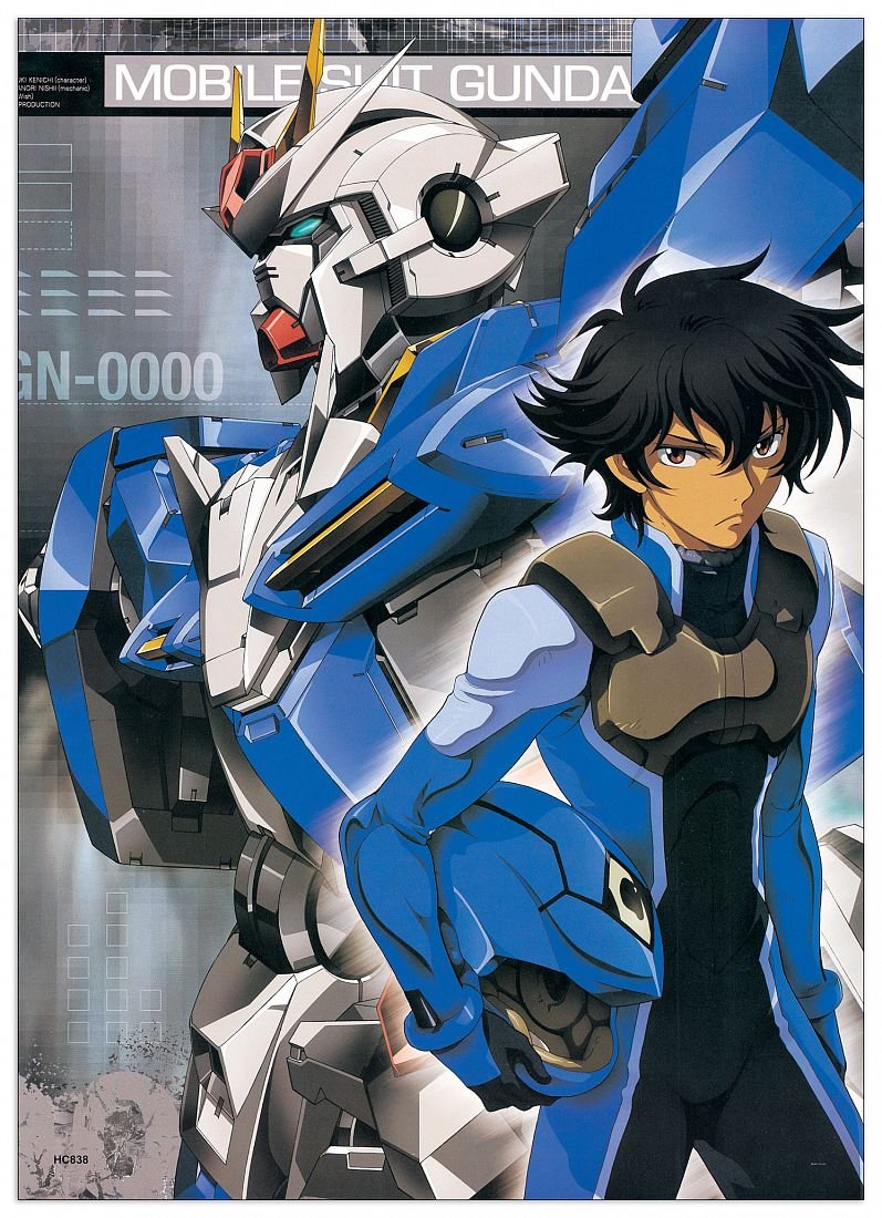 Artopweb Gundam Setsuna F Seiei Decorative Panel, Multi-Colour