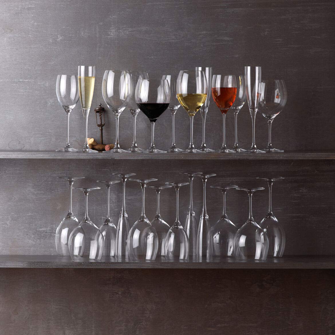 Villeroy & Boch Maxima Bordeaux-Kelch-Set, perfekt für Rotwein, bleifreies Kristallglas, spülmaschinenfest, 617 ml, 4 Stück