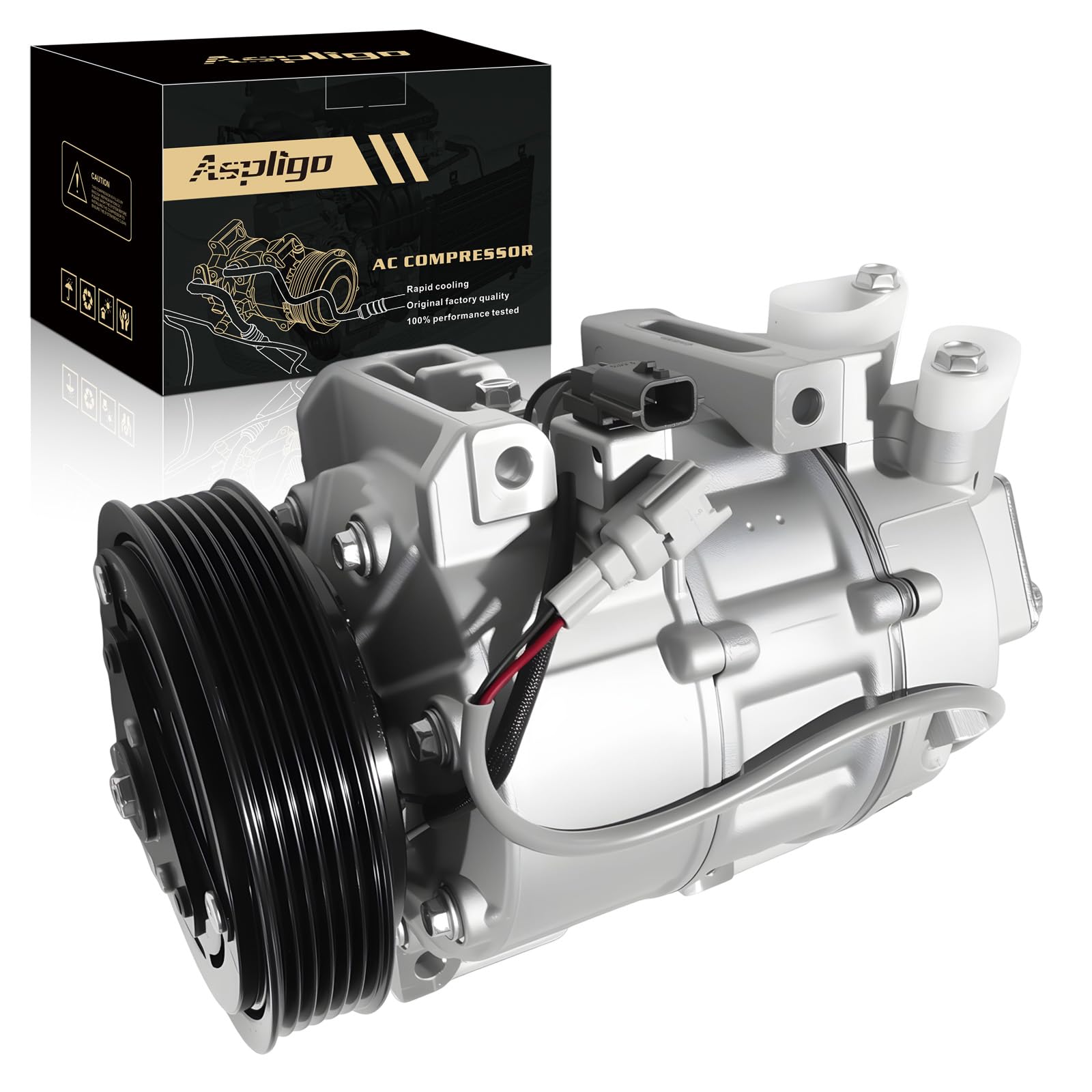 Photo 1 of *USED* Air Conditioner AC Compressor Fits for Nissan Altima 2013-2018 Gas 2.5L (SL/SV Model ONLY), Rogue 2014-2020 2.5L(S/SL/SV Model ONLY),VCS-14EC, Replaces CO 29073C, 98664,97664, 926003TA0A,926003TA5E
