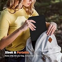 Vista 6 de MoKo Bolsa de manga para eReader de 6-7 pulgadas para ereader Colorsoft Signature Edition, totalmente nuevo 6 pulgadas ereader 11ª generación Negro