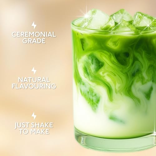 Miniatura 3 de Perfect Ted Polvo de matcha  Sabor de vainilla de 2.65 oz  Matcha en polvo de grado ceremonial  Uji de origen único, Japón  Polvo de té verde matcha