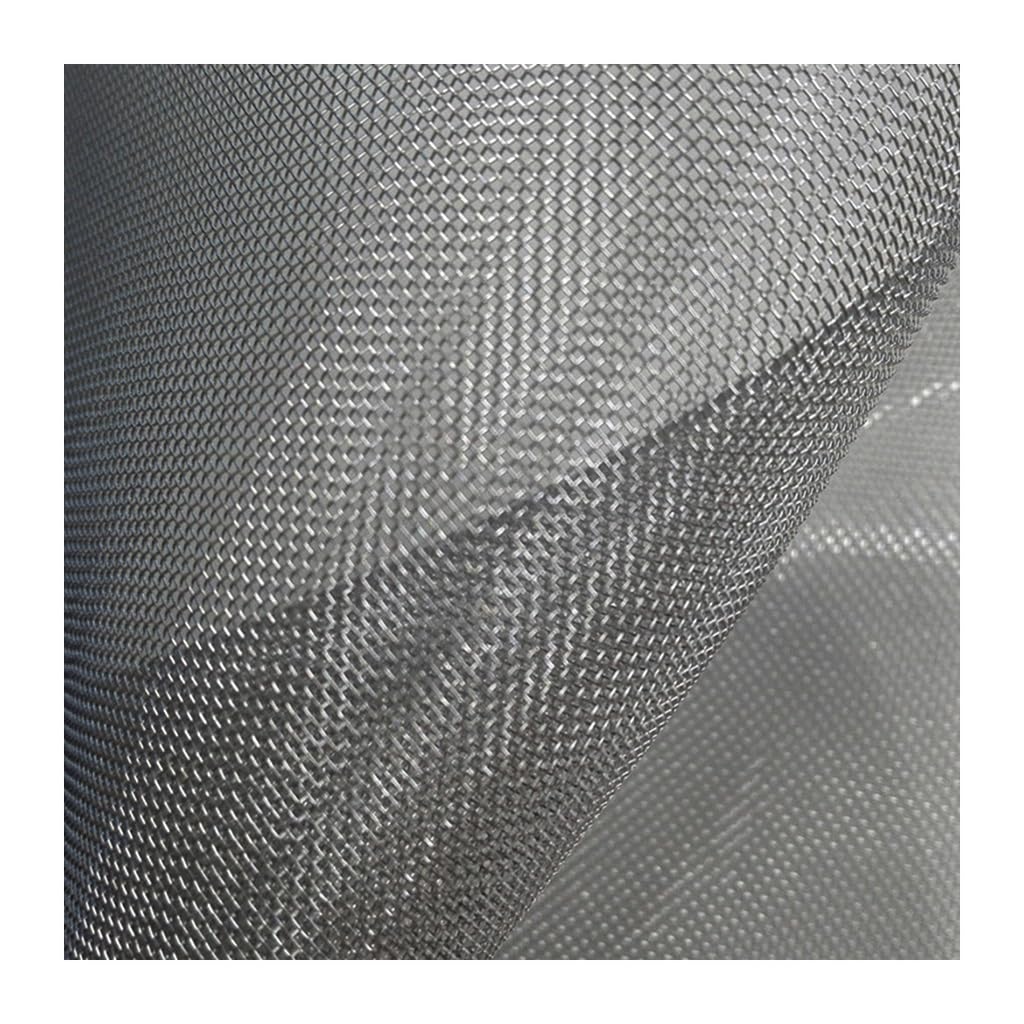 1pc 50x50cm 304 Stainless Steel Woven Wire Mesh - Durable Air Vent Filter Screen for Home and Garden Use(60 mesh Hole 0.35mm)