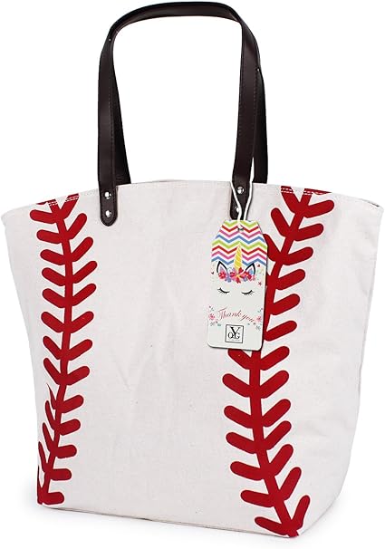 canvas baseball bolsa