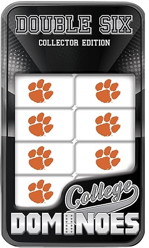 MasterPieces Dominó Double Six Edición Coleccionista de la NCAA