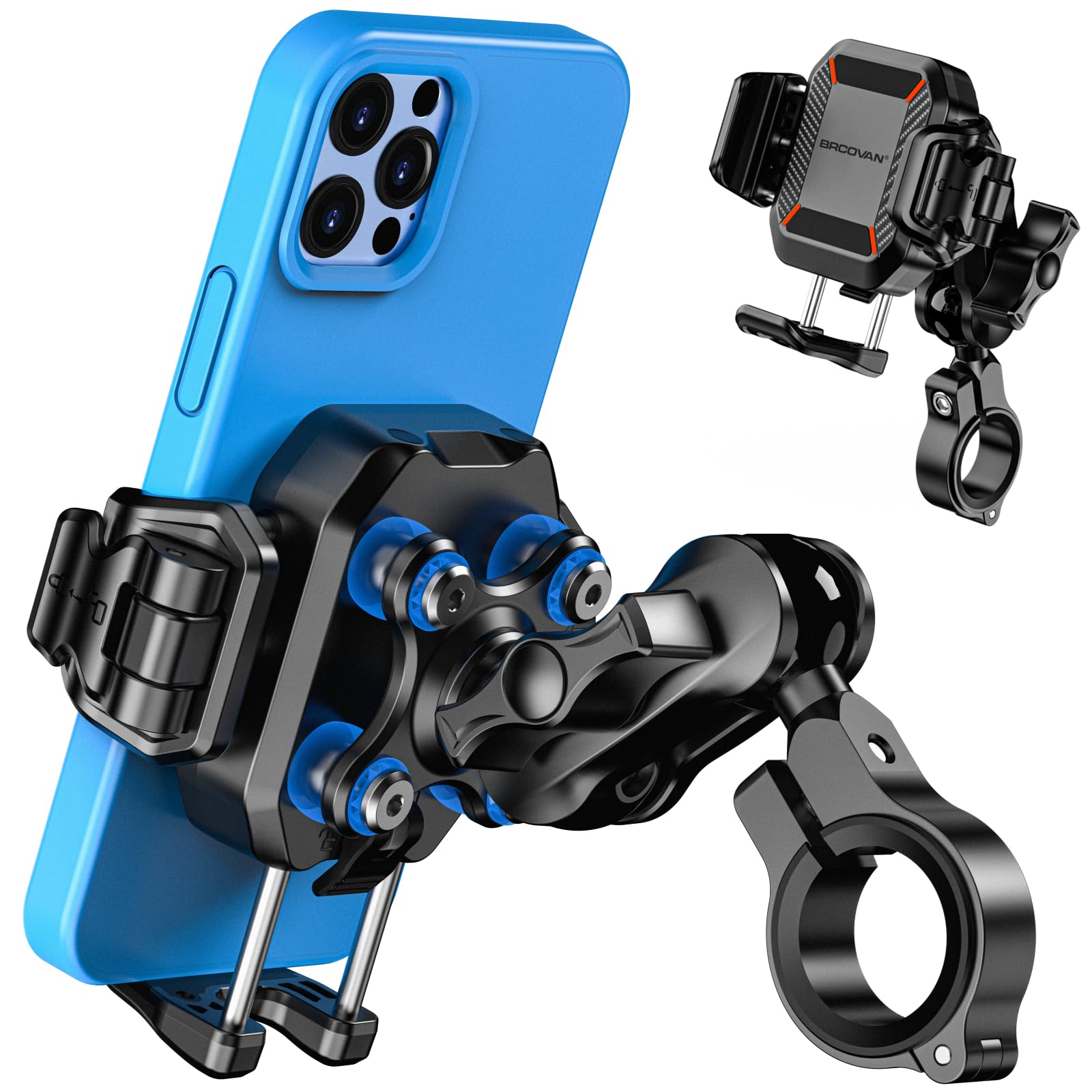 BRCOVAN Anti-Theft Motorcycle Phone Mount