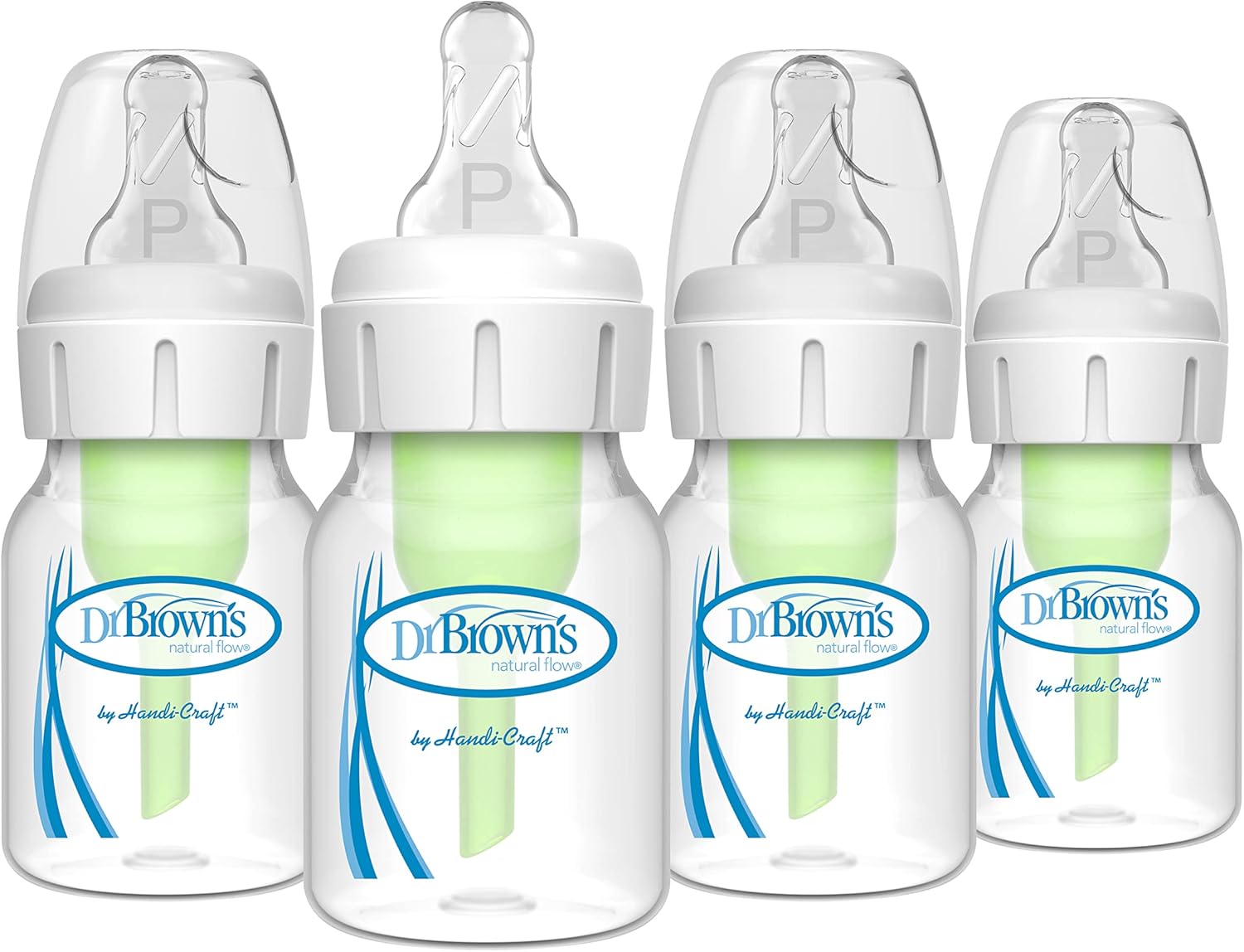 Dr. Brown s AntiColic Options+ Narrow Baby Bottles, 0m+ Preemie Baby
