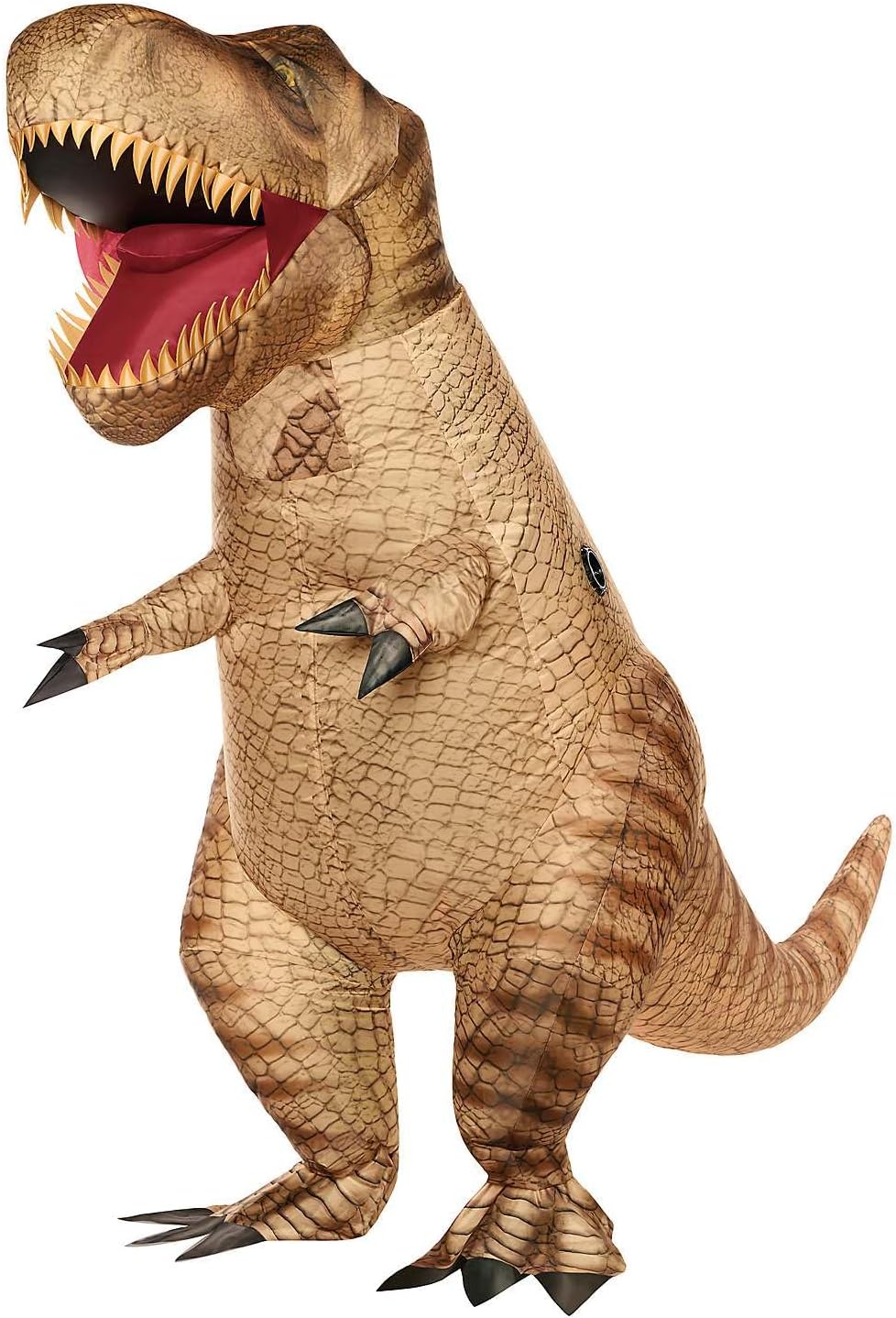 Spirit Halloween Jurassic Park Kids T-Rex Inflatable Costume, Officially licensed, Dinosaur Inflatable Outfit