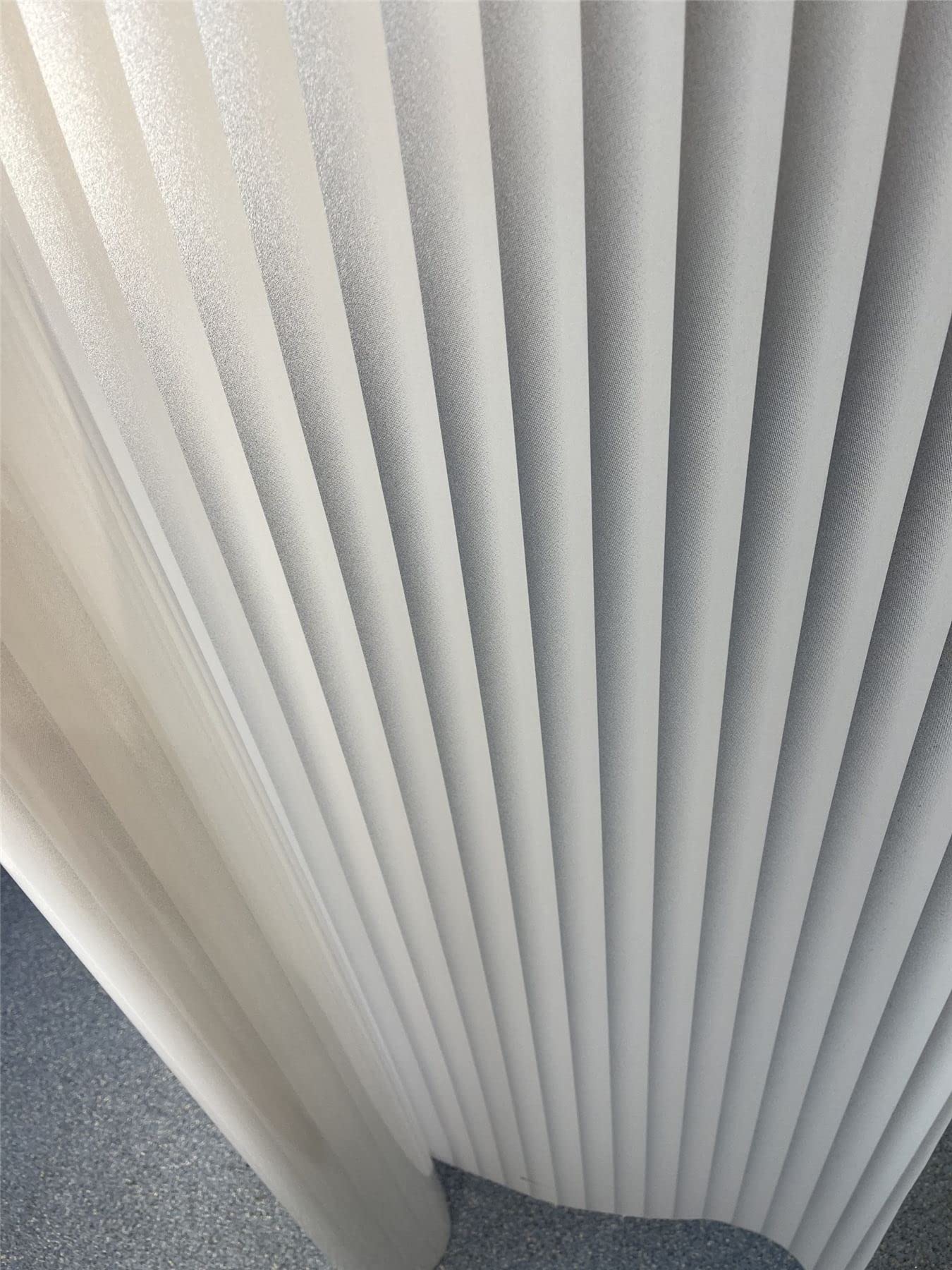 PSSC Window Film Frosted Graphic Privacy Tint Decorative Glass Tinting Faded Stripe 1m x 120cm