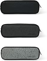 Amazon.co.jp: LOONLOON 263 ストーン ペンケース ダークグレー 大容量