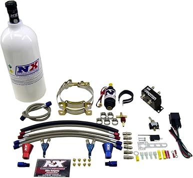 Nitrous Express - 2 Cyl Proton Nitrous Kit w/2.5lb Bottle 61026-2.5P