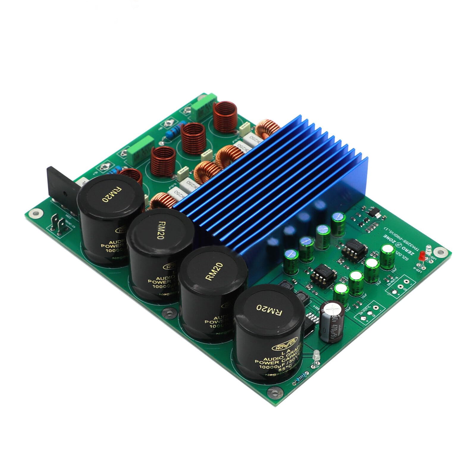 High Power BTL Stereo TPA3255 Class D Power Amplifier Finished Board 150W+150W, Single-Ended RCA Input