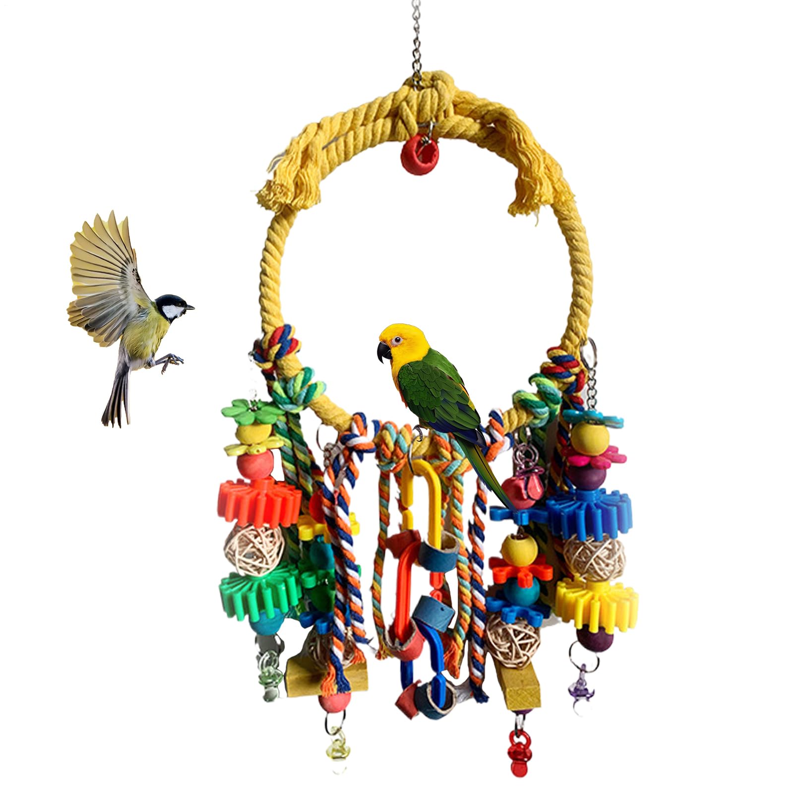 Accessoires pour cage à calopsitte et perchoir pour enrichir leur vie