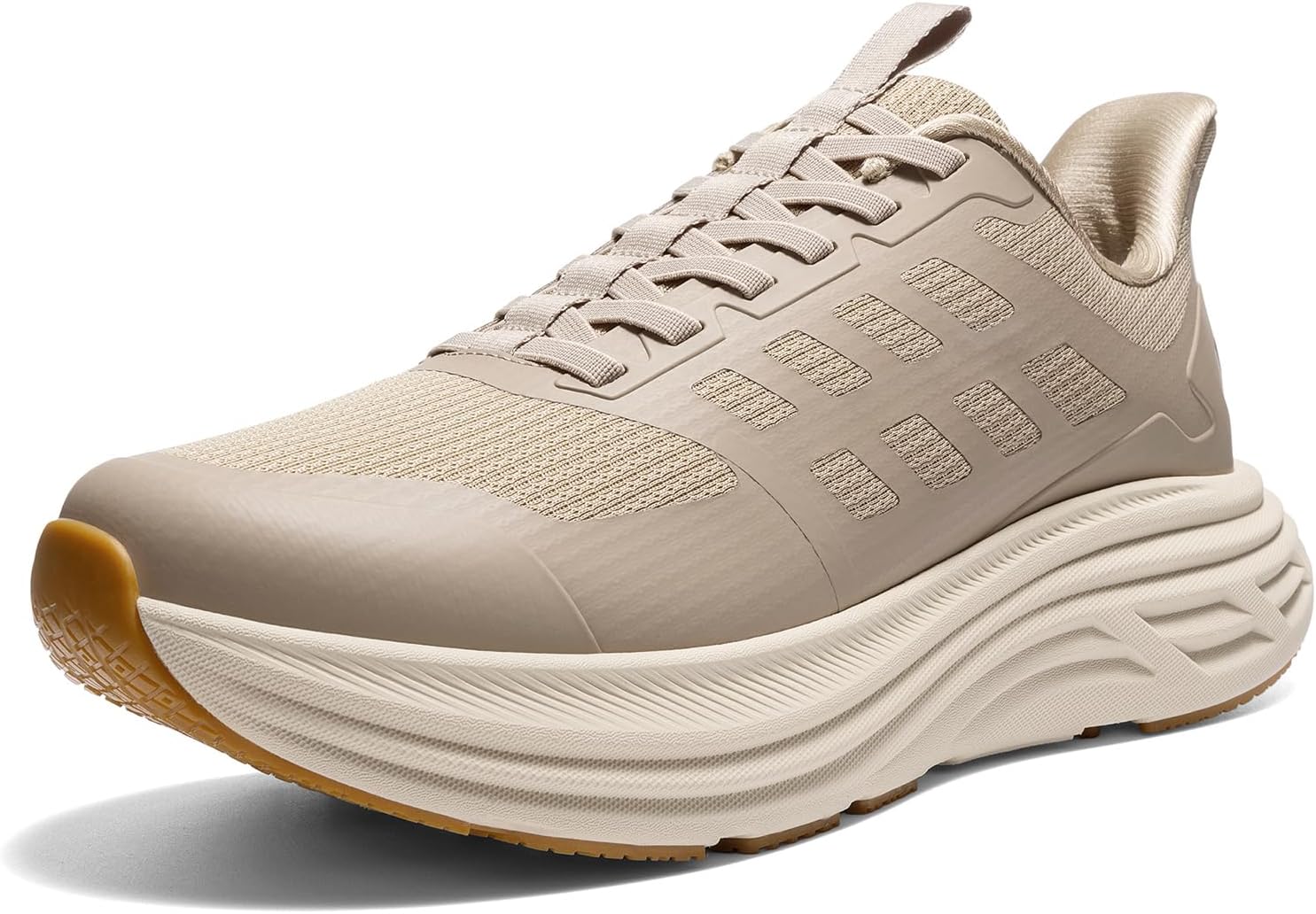 NORTIV 8 Men's Slip On Walking Shoes Cushioning Hands Free Non Slip Comfortable Workout Running Tennis Jogging Athletic Gym ActiveFloat Fashion Sneakers