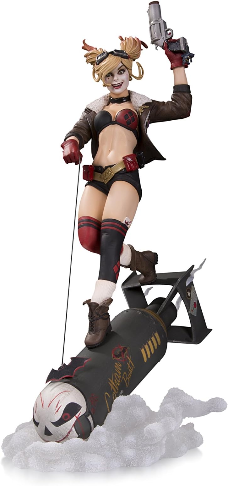 DC Collectibles Bombshells Harley Quinn Deluxe Statue