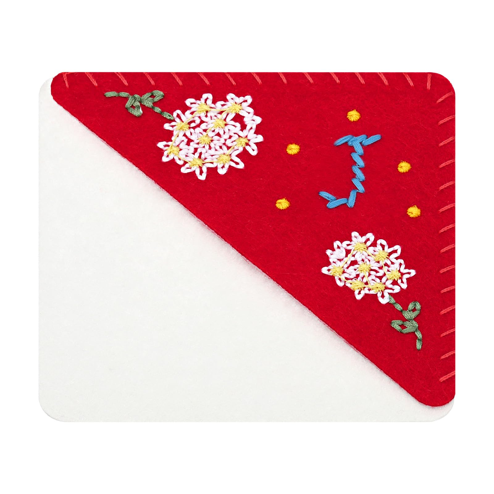 PATIKIL Personalized Embroidered Corner Bookmark