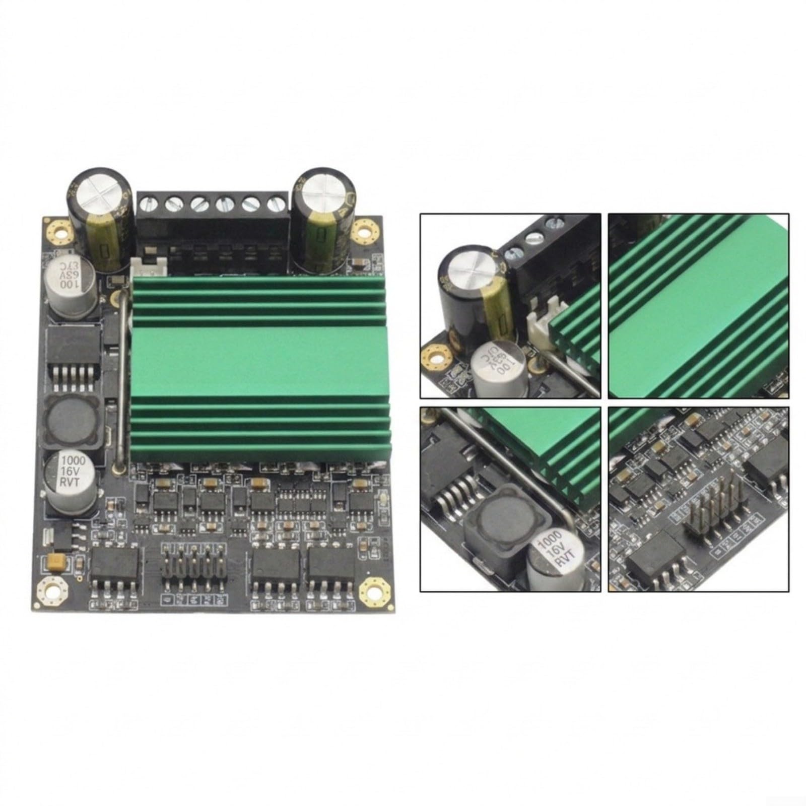 DC Motor Driver 100A 12-48V Doble Canal H Puente Optoacoplador
