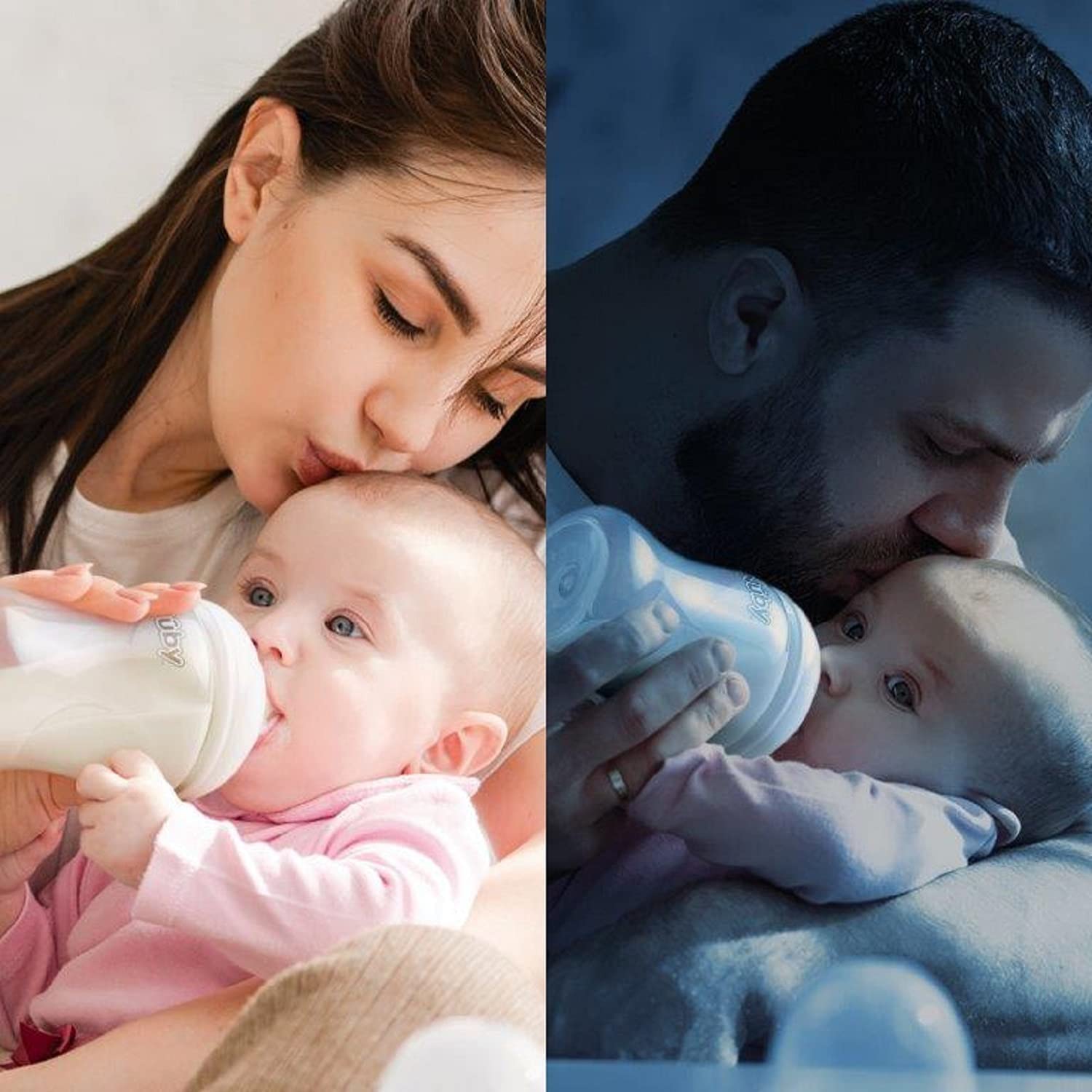 Nuby - RapidCool™ - Prepara la pappa perfetta per neonati in soli 2 minuti - Con distributore di polvere di latte e coperchio digitale - Bianco - 0+ mesi