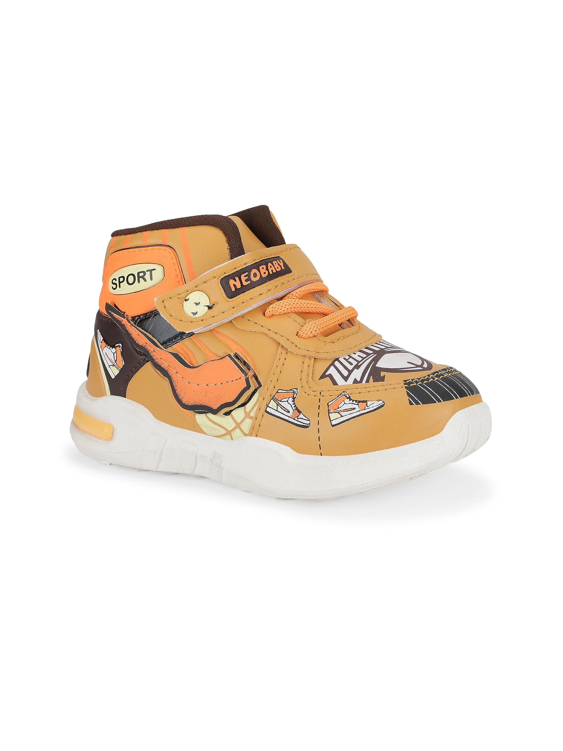 Girls Clubs Sneakers Shoes for Kids 12 Months to 5 Years Boys & Girls TAN (B0CDQC585P) Amazon Price History, Amazon Price Tracker
