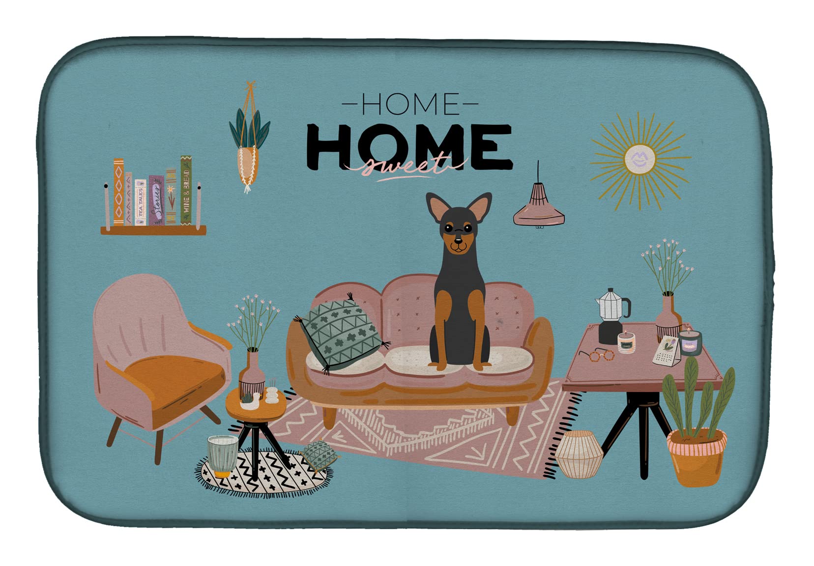 Tapis de séchage Manchester Terrier Caroline's Treasures CK7873DDM