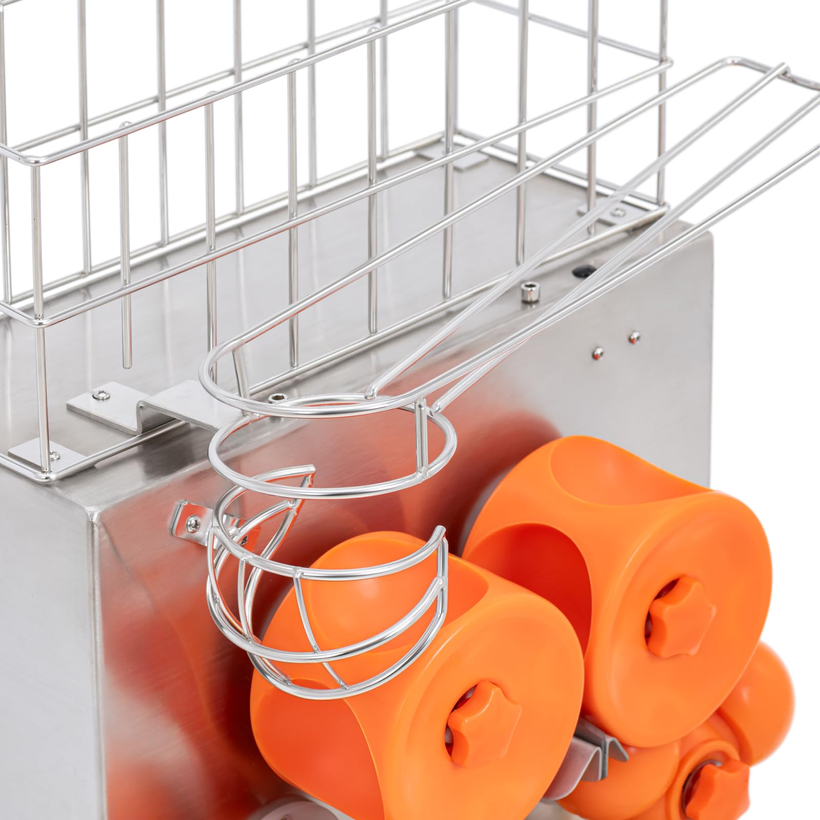 Royal Catering Exprimidor de naranjas eléctrico semiautomático 120 W 20 naranjas/min - Royal Catering Exprimidora eléctrica Exprimidor de cítricos Prensa para naranjas Prensa para zumo