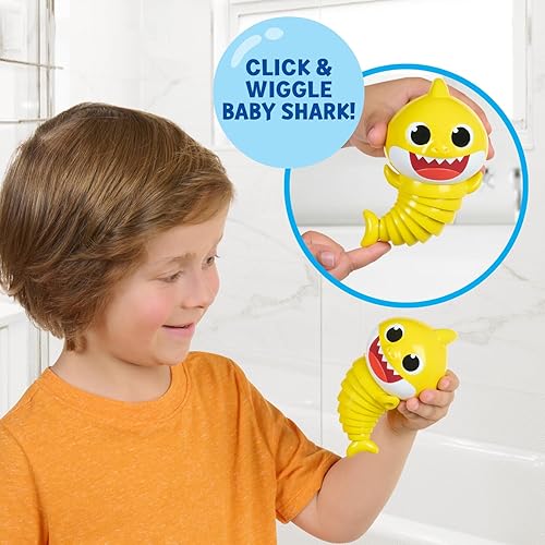 Miniatura 2 de WowWee Baby Shark Sensory Fun Friends, paquete de 4, juguetes para ansiedad, desarrollan habilidades sensoriales (más de 4 meses)