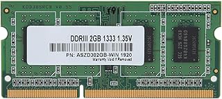 2GB DDR3 1333MHZ 1.35V Memória RAM Notebook Memória Laptop Módulos RAM Notebook Memória Notebook Banco de Memória Suprimentos de Computador