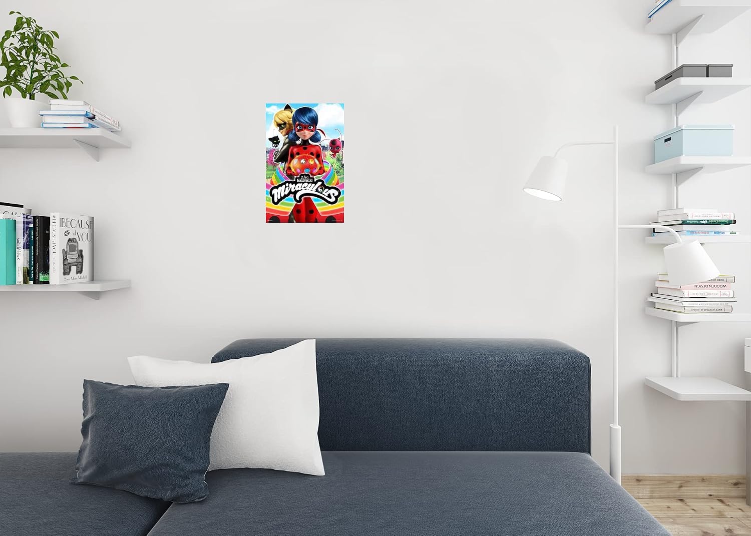 Miraculous Ladybug and Cat Noir Poster Miracle Box Bedroom Decor Cool Wall Art Print Poster 12x18