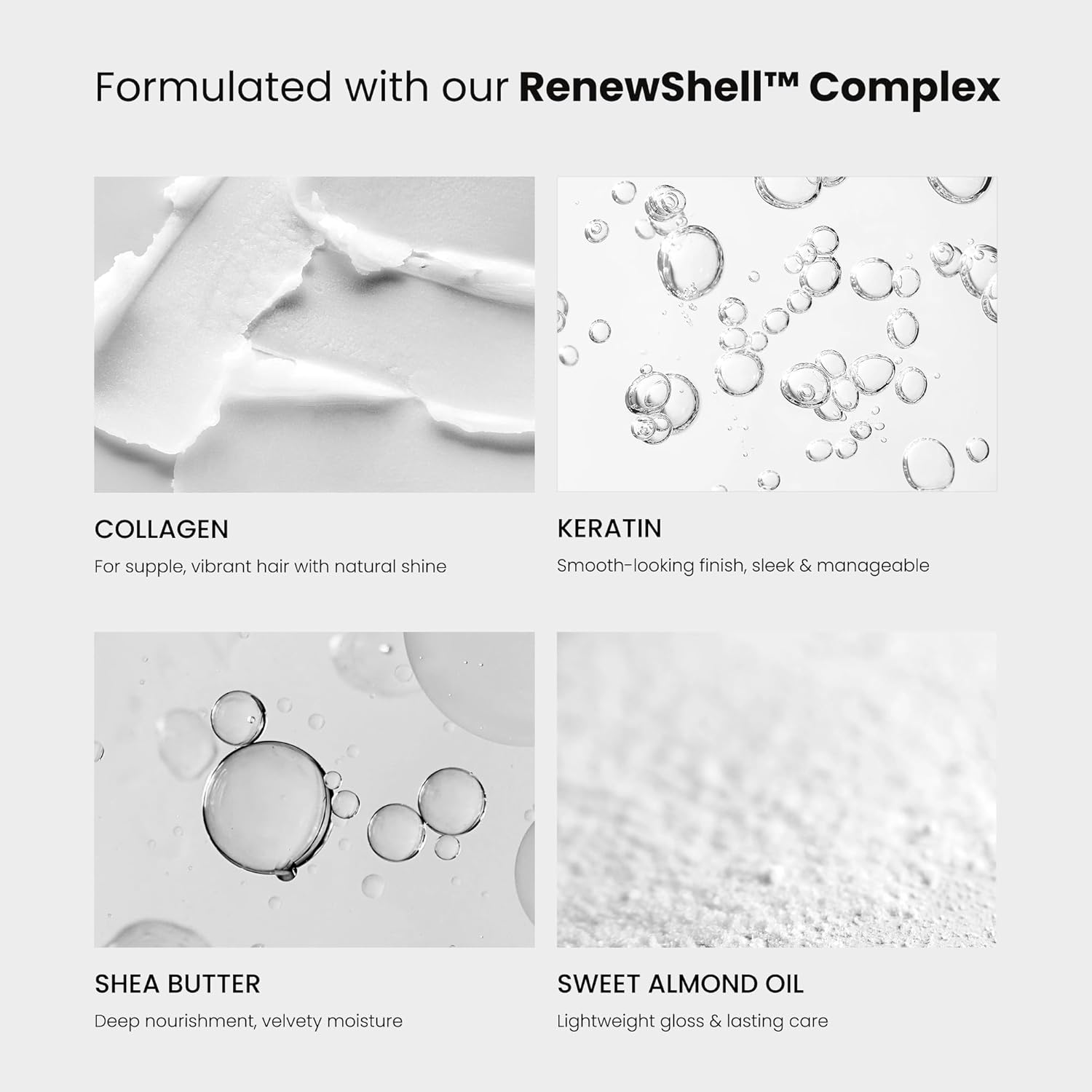 Keratin Hair Mask – Lightweight Frizz Control & Glossy Hydration, Korean Hair Treatment, Amber Vanilla scent | Frizz-Taming Mask - Image 5