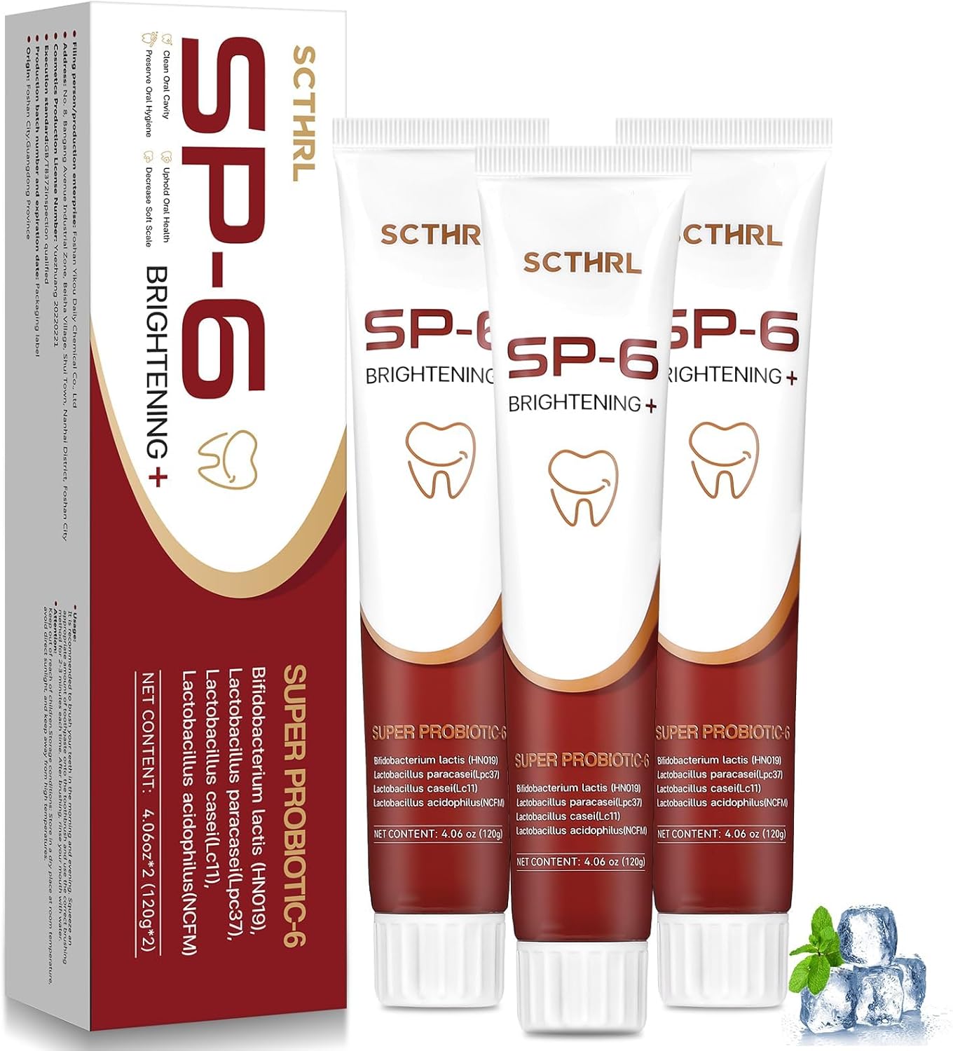 SP-6 Probiotic Toothpaste-image